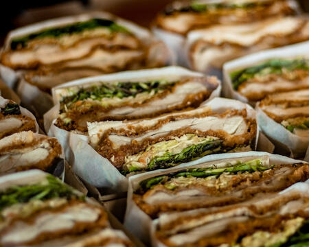 photo of sandwiches